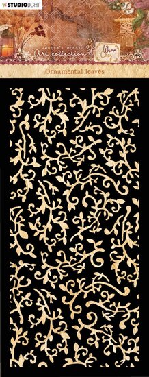 Mask stencil Ornamental leaves - JMA Warm & cozy nr. 56
