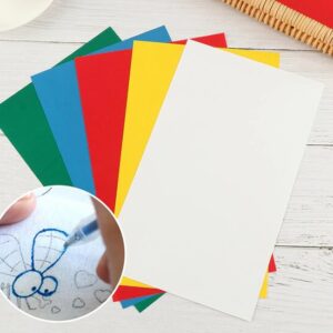 Gekleurd grafietpapier - Carbonpapier - Overtrek papier gekleurde inkt - A4 - 21x29,7cm - 5 stuks