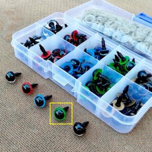 Veiligheidsogen - Ogen Poppen en Knuffels - Groen - 8 mm - 2 stuks - 1 paar