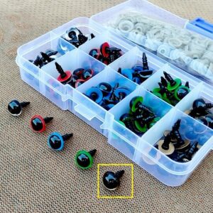 Veiligheidsogen - Ogen Poppen en Knuffels - Bruin - 12 mm - 2 stuks - 1 paar