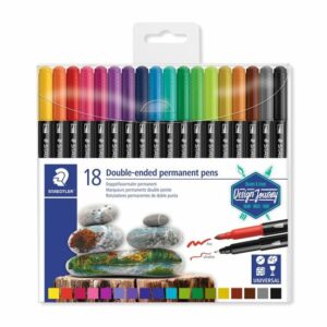 Staedtler Twin-tip permanent pens 18 stuks