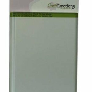 Acrylblok voor Clear Stamps - Stempelblok - Acryl Stempelhouder - Transparant Stempelblok - Perfecte Precisie - Geschikt voor Clear Stamps - Hobby & Knutselen - Scrapbooking - 148 x 105 mm (A6)