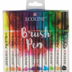 Ecoline Brush Pen set 10 stuks