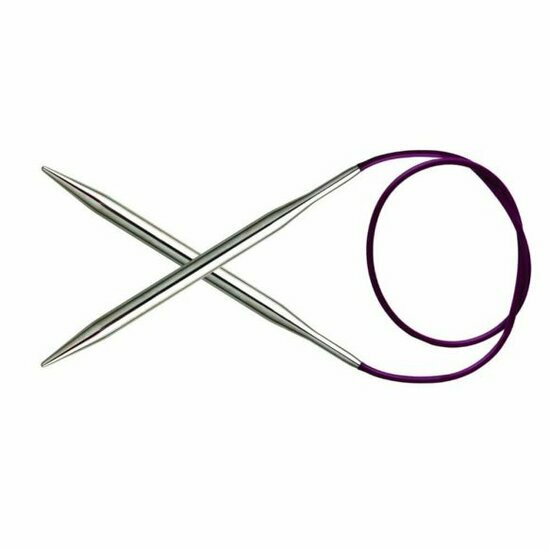 Rondbreinaalden - KnitPro Nova Rondbreinaald - Breinaald met Kabel - Circular Knitting Needle - Breinaald 4 mm - Rondbreinaald 40 cm - 1 Set