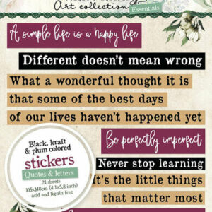Sticker pad A6 JMA essentials nr. 02