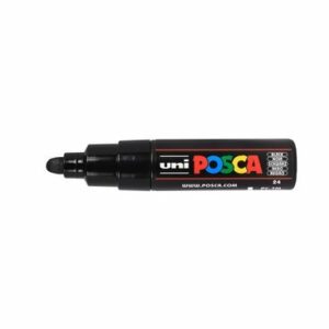 Posca Marker - Universele Stift - Paintmarker - #24 - Zwart - PC-7M - lijndikte 4,5-5,5mm - 1 stuk