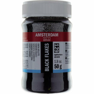 Flakes zwart (129) 50gr