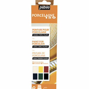 Pebeo porseleinverf starterset nr. 1 - 6 x 20 ml