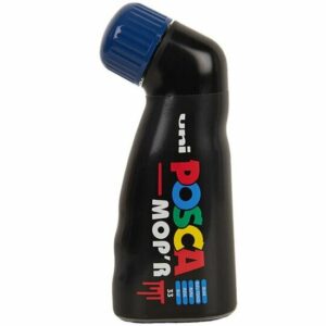 Verfstift - Donkerblauw - Papier, Karton, Aardewerk, Plastic - Lijndikte 3-19mm - Posca - 1 stuk