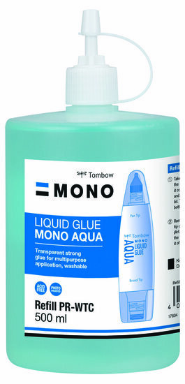 Tombow Liquid glue aqua - navulling 500 ml