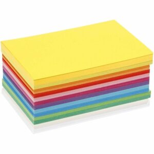 Verschillende Kleuren Karton 180 Grams - Gekleurd A6 Karton - Hobbykarton - Stevig Papier - A6 Papier 180 grams - Knutselpapier Knutselkarton - DIY Kaarten Maken - 13 Kleuren - 10,5x14,8 cm - A6 - 300