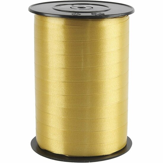Cadeaulint Glanzend Goud - Gouden Lint - Decoratief Lint Goud - Geschenkverpakking Versieren - Gouden Cadeaulint - Glanzend Lint - Cadeaulint Voor Verpakking - Glanzend Geschenkverpakking Lint - Lint