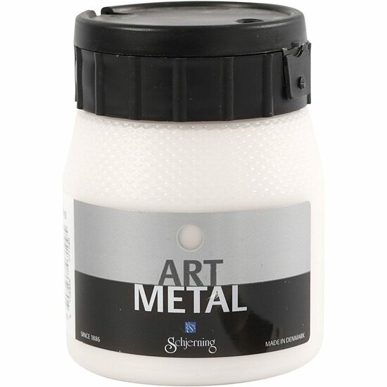 Metallic Verf - Acrylverf Metallic Parelmoer - Metaalverf - Parelmoerkleurige Metallic Hobbyverf - Glansverf - Shimmerverf - Art Metal - 250ml
