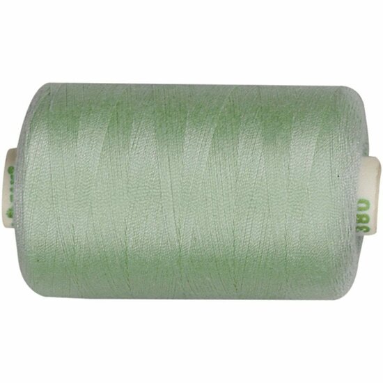 Naaigaren - Mintgroen Polyester Garen - DIY Hobbygaren Voor Creatief Naaiwerk - Lengte 1000 meter - Sterk En Duurzaam - Naaiaccessoires - Handwerk Materialen