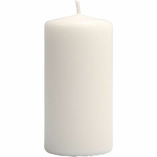 Kaarsen Zwart - Geraffineerde Paraffine Kaarsen - Zwarte Kaarsen Voor Feestelijke Decoraties - Sfeervolle Zwarte Kaarsen - 50 mm Diameter - 6 Stuks