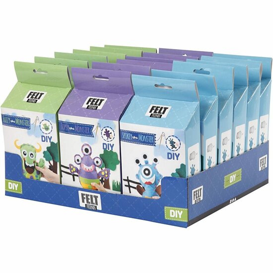 Funny Friends, monsters, 18 set/ 1 doos