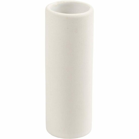 Decoratieve Vaas - Hoogte 11 cm - Diameter 4 cm - 1 Stuk - Voor Bloemen en Interieurdecoratie