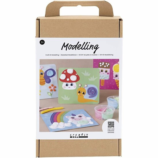 Klei Set Kinderen - Foam Clay Set - Knutselpakket Klei - Boetseerklei Set - Zachte Zelfhardende Klei - Beelden Maken