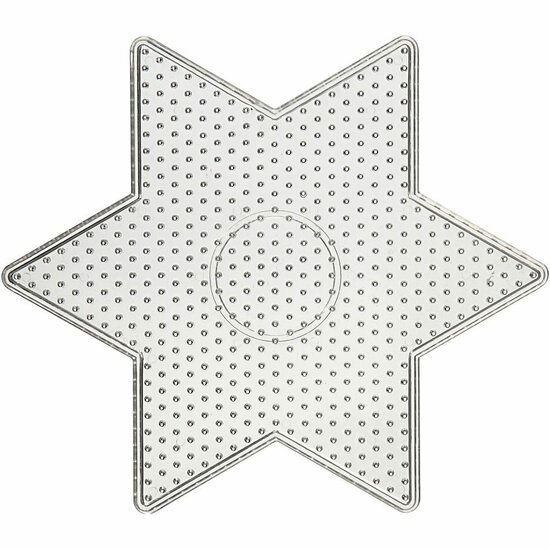 Grondplaat Strijkkralen - Onderplaat - Strijkkralenvormen - Strijkkralenbord - Kralen Ontwerpplaat - Vierkante Onderplaat - 15x15cm - 1 Stuk