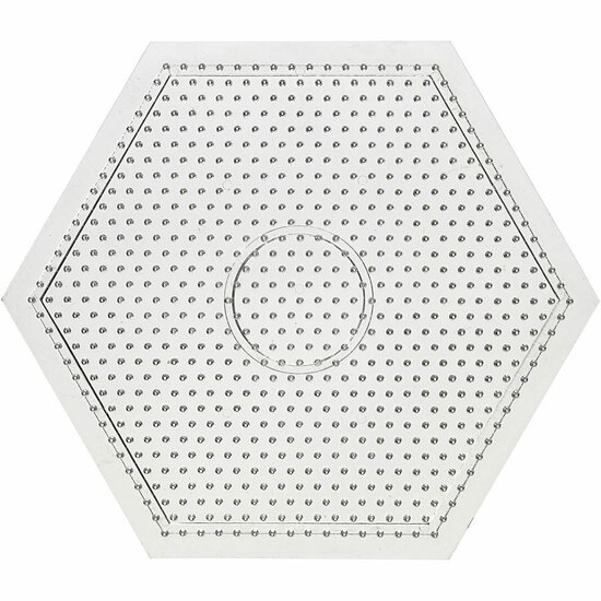 Grondplaat Strijkkralen - Onderplaat - Strijkkralenvormen - Strijkkralenbord - Kralen Ontwerpplaat - Vierkant - 15x15cm - 1 Stuk