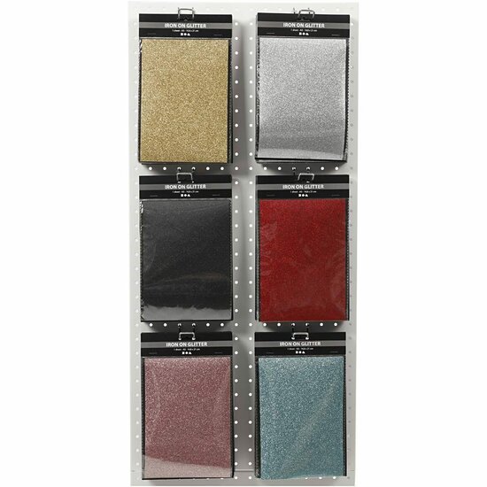 Opstrijkfolie A5 voor Textiel - Assorti Kleuren - 6x10 Vellen - Geschikt voor Kleding - Wasbaar op 40°C
