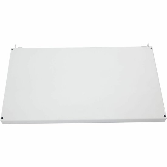 Plank, wit, D: 200 mm, B: 400 mm, 1 stuk