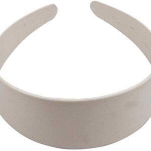 Haarband - DIY Haarbanden - Plastic Haarband - Witte Haarbanden - 48 mm Breed - Set van 20 Stuks