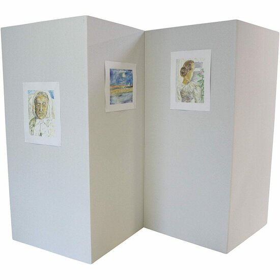 Presentatiewanden - Vouwbaar Displaysysteem - Lichtgewicht & Stabiel - Ideaal Voor Beurzen, Kantoren & Presentaties - 4 Panelen - 190x360 cm - Dikte 4 mm - 3 Stuks