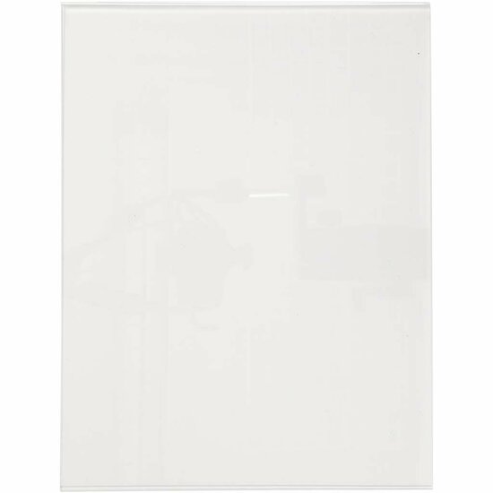 Schildhouder, transparant, H: 420 mm, B: 320 mm, 1 stuk