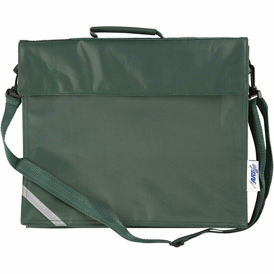 Schooltas - Waterdichte Schooltas - 36x31 cm - 6cm Diepte - Groen - Met Naamlabel