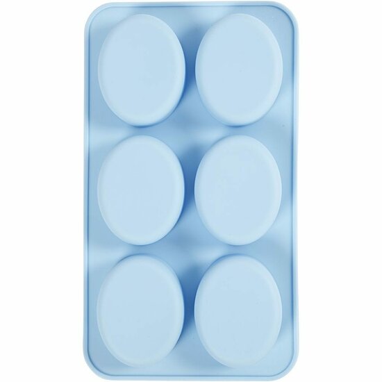 Siliconen Gietvorm - Ideaal Voor Zeep, Gips, Beton & Chocolade - Hittebestendig & Flexibel - 7,8x6,1 cm - 100 ml - 1 Stuk