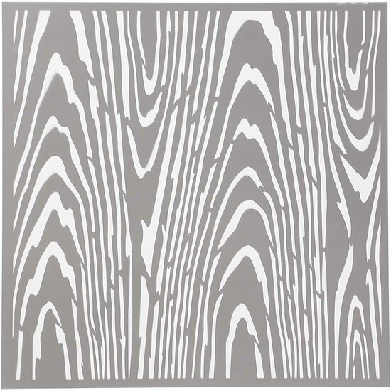 Plastic Sjabloon Boom - Herbruikbaar & Flexibel - Geschikt Voor Verf, Spuittechnieken & DIY Decoraties - 30,5x30,5 cm - Dikte 0,31 mm - 1 Vel