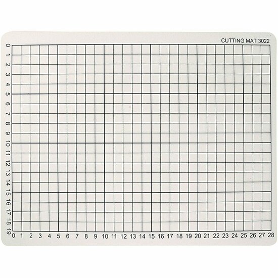 Snijplaten, afm 22x30 cm, dikte 3 mm, 1 stuk