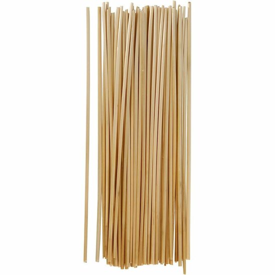 Stro Decoratie - Natuurlijk Stro - DIY Knutselmateriaal - Stro Voor Miniaturen - Boerderij Decoratie - Handgemaakte Bloemdecoratie - Natuurlijke Tafeldecoratie - L 22 cm - Dikte 1-3 mm - 50 Stuks