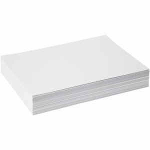 Papier - Tekenpapier - Hobbypapier - Wit - Tekenen, Schetsen - A4 - 21x29,7cm - 130 grams - 250 vellen