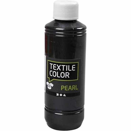 Textielverf Koper Parelmoer - Kledingverf - Stofverf - Textiel Kleurstof - Stoffenverf - Verf Voor Kleding - Textiel Verven - DIY Kleding Verven - 250 ml - 1 Stuk