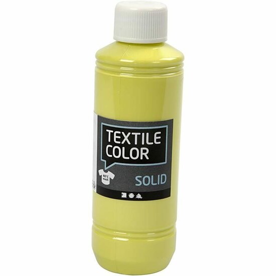 Textielverf Groen - Kiwi Groene Kledingverf - Stofverf - Textiel Kleurstof - Stoffenverf - Verf Voor Kleding - Textiel Verven - Kleurstof Voor Stof - DIY Kleding Verven - Solid - 250 ml