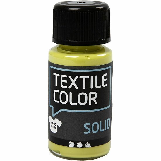 Textielverf Groen - Kiwi Groene Kledingverf - Stofverf - Textiel Kleurstof - Stoffenverf - Verf Voor Kleding - Textiel Verven - Kleurstof Voor Stof - DIY Kleding Verven - Pigment - 50 ml