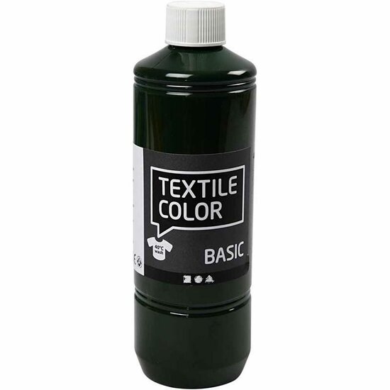 Textielverf Set - Kledingverf - Stofverf - Textiel Kleurstof - Stoffenverf - Verf Voor Kleding - Textiel Verven - DIY Kleding Verven - Primair Kleuren - 500 ml - 5 Stuks