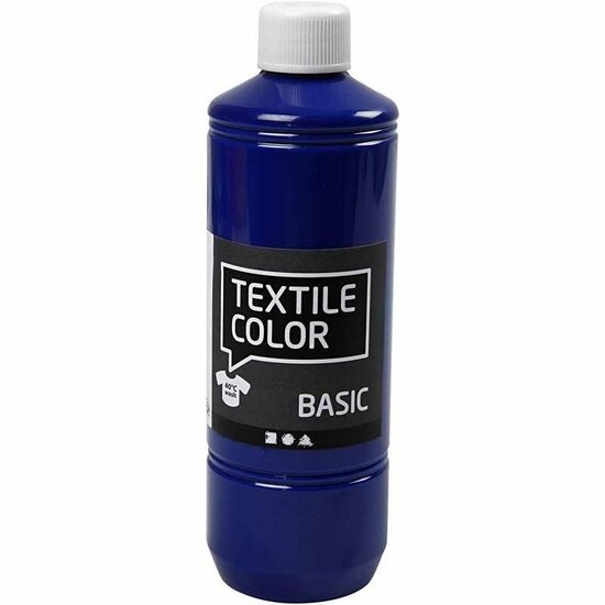 Textielverf Rood - Kledingverf - Stofverf - Textiel Kleurstof - Stoffenverf - Verf Voor Kleding - Textiel Verven - DIY Kleding Verven - 500 ml - 1 Stuk
