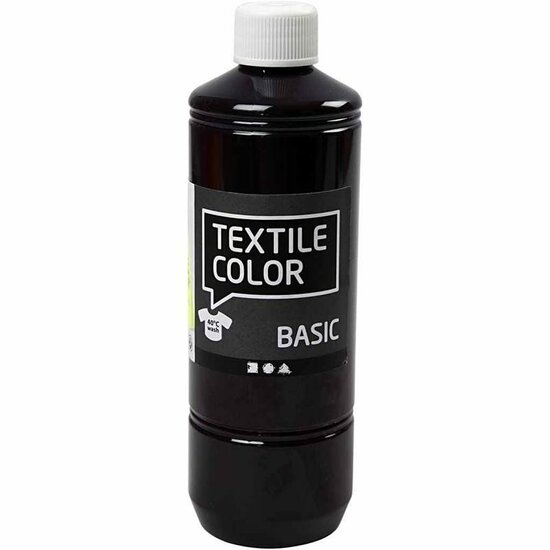 Textielverf Blauw - Kledingverf - Stofverf - Textiel Kleurstof - Stoffenverf - Verf Voor Kleding - Textiel Verven - DIY Kleding Verven - 500 ml - 1 Stuk