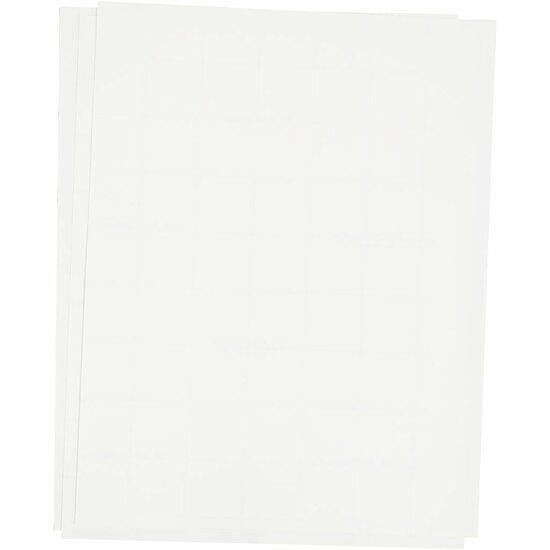Transfer Vellen - wit - 215 x 28 cm - 50 grams