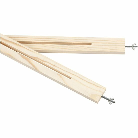 Zijden Voor Multiframe - DIY Grenenhout Zijden - Voor Inlijsten en Kunstprojecten - Creatieve Lijstzijden - Formaat 120cm - Set van 2 Stuks