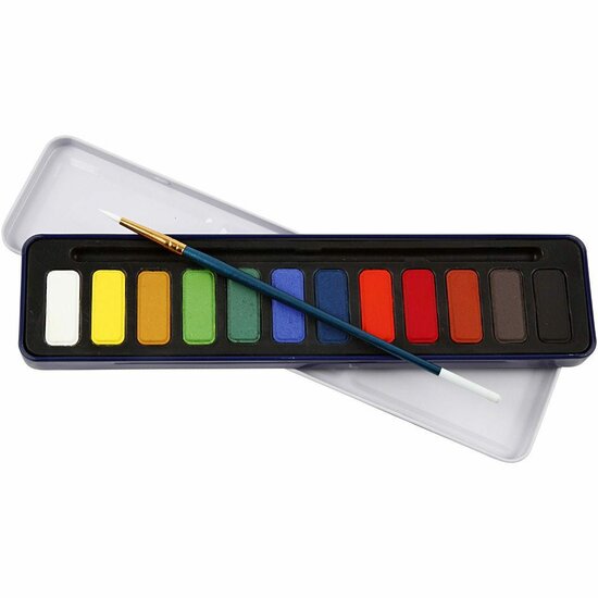Aquarelverf - Verschillende Kleuren Waterverf - Watercolor Paint - Aqua Pigment Aquarelverf - Verschillende Kleuren - Hoog Pigment Gehalte - Waterbasis - Aquarel Hobbyverf