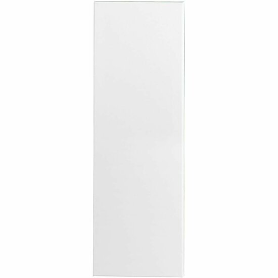 Canvas Gespannen Op Houten Frame - Rechthoekig Schilderdoek - Gespannen Canvas - Canvasdoek - Wit Schildercanvas - Verfdoek - Schilderpaneel - 30x90cm - Dikte: 1,6cm - 5 Stuks