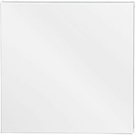 ArtistLine canvas, wit, D: 1,6 cm, afm 40x40 cm, 360 gr, 10 stuk/ 1 doos