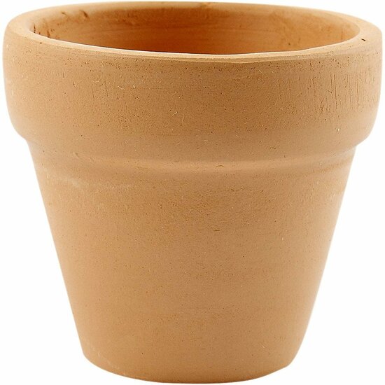 Bloempot - Kleine Bloempotten - Rood Terracotta Potjes - Mini Bloempotjes Terracotta - Klassieke Plantpotjes - Rood Aardewerk Bloempot - 5 cm Diameter - 4,2 cm Hoog - 48 Stuks