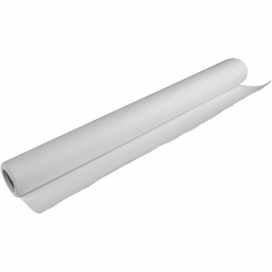 Canvas Op Rol - Schilderdoek - Gespannen Canvas - Canvasdoek - Wit Schildercanvas - Verfdoek - Schilderpaneel - Wit Katoenen Canvas - Kunstenaarsdoek op Rol - 380 gram - 5 Meter - Breedte 120cm