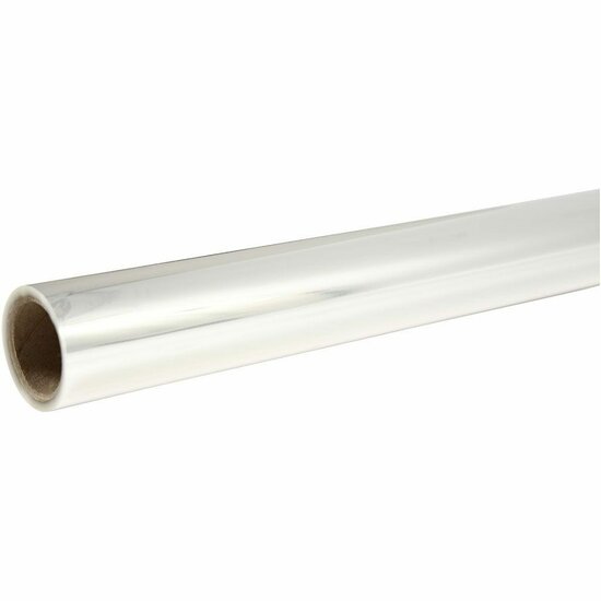 Cellofaan Op Rol - Cellofaan Inpakpapier - Transparant Cadeau Inpakpapier - Rol Cellofaan Voor Cadeaus - Doorzichtig Inpakpapier - Inpakfolie - 70 cm - 10 m - 1 Rol