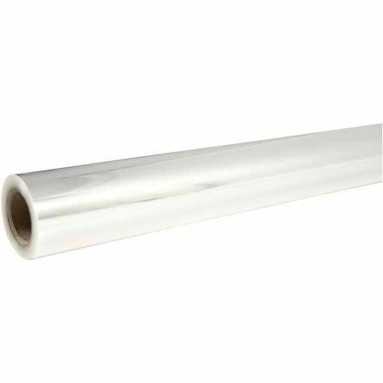 Cellofaan Op Rol - Cellofaan Inpakpapier – Transparant Cadeau Inpakpapier – Rol Cellofaan Voor Cadeaus – Doorzichtig Inpakpapier – Inpakfolie – 70 cm - 30 m - 1 Rol